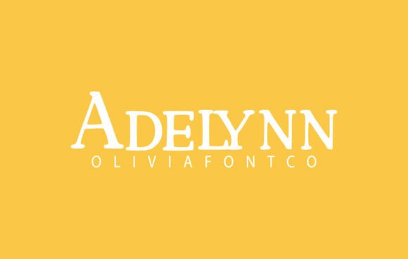Adelynn: A Handwritten Serif Font for Digital Engagement