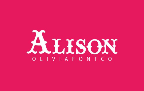 Alison Font: A Handwritten Serif for Digital Branding