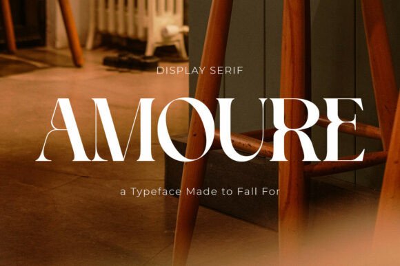 Amoure Serif Font for Elegant Web Design
