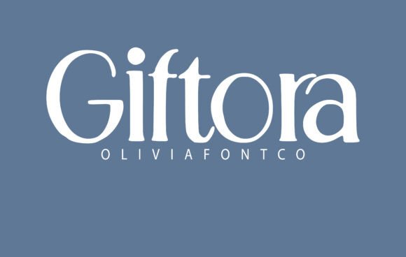 Giftora Serif Font: A Romantic Touch for Editorial Design