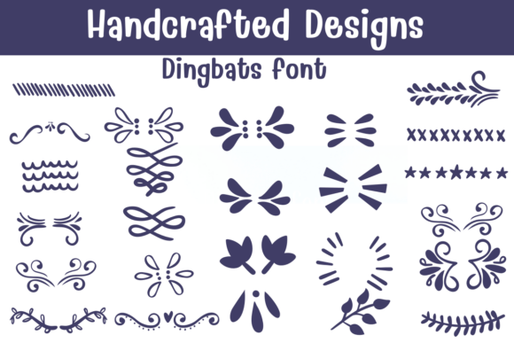 Handcrafted Designs Font for Handmade Product Creators