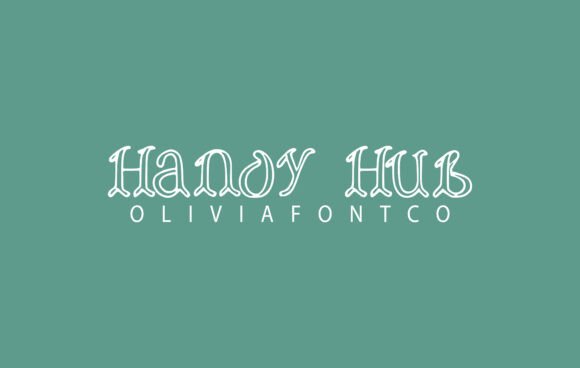 Handy Hub Font: A Slab Serif with a Gentle Romantic Pull for Editorial Design