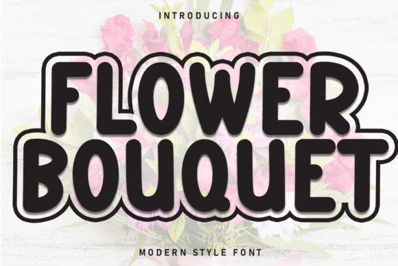 How Flower Bouquet Font Warms Up Campaign Visuals