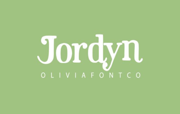 Jordyn: A Romantic Serif Font for Creative Marketing