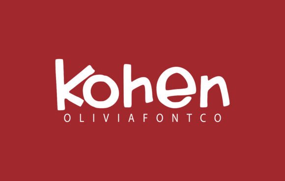 Kohen: A Handwritten Font for Creative Expression