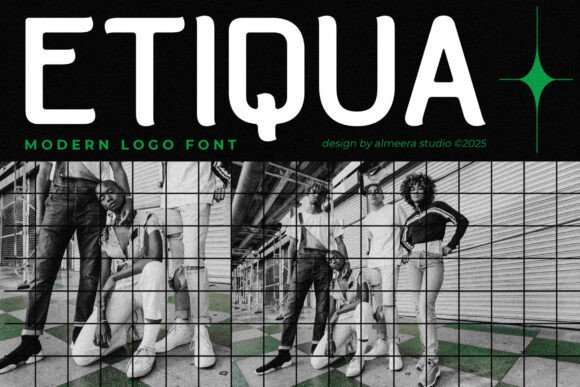 Make Your Brand Look Polished with Etiqua, a Modern Sans Serif Font