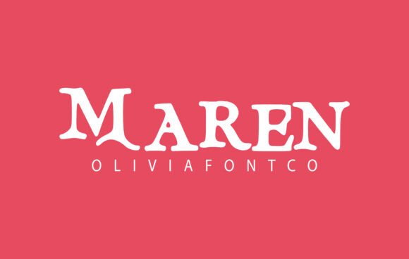 Maren Sans Serif Font Brings Romantic Charm to Handmade Products