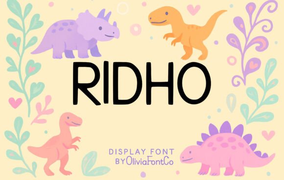 Ridho: A Display Font That Earned Its Place in My Web Design Toolkit