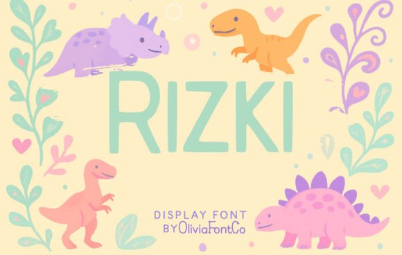 Rizki Typeface: The Display Font That Made My Brand Stand Out
