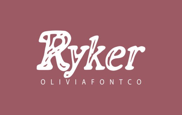 Ryker Font: A Romantic Serif for Creative Projects
