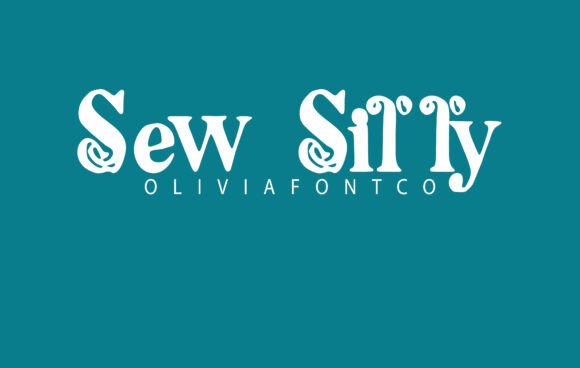 Sew Silly Font Review: A Handwritten Serif with Romantic Charm
