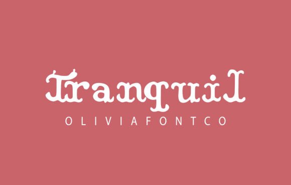 Tranquil: A Serif Font for Elegant Expression